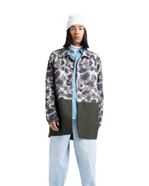 Jas Herschel Supply Co. Men's Voyage Long Coach Frog Camo/Dark Olive
