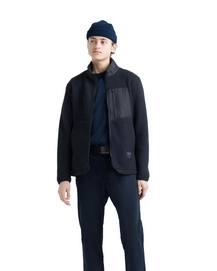 Vest Herschel Supply Co. Men's Guide Fleece Sherpa Full Zip Black