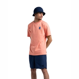 T-Shirt Herschel Supply Co. Men's Tee Sam Classic Logo Carnelian