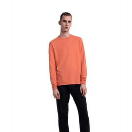 Trui Herschel Supply Co. Men's Long Sleeve Tee Carnelian
