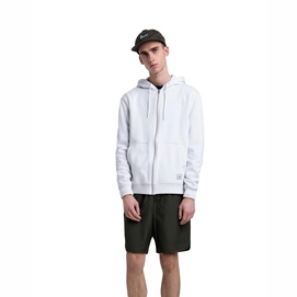 Vest Herschel Supply Co. Men's Full Zip Hoodie Blanc de Blanc
