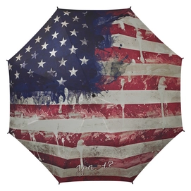 Regenschirm Y-Not Easymatic Light Paint Flag USA