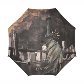 Regenschirm Y-Not Long AC New York Linea Night