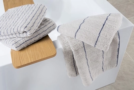 Washandje Cawö Accent Stripes Small Beige (set van 6)