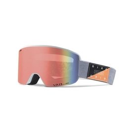 Skibril Giro Axis Grey Piste Out Vivid Onyx /Vivid Infrared