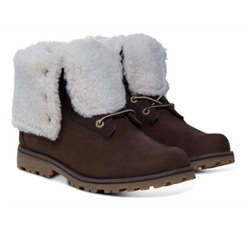 Timberland 6" Waterproof Shearling Boot Youth Brown