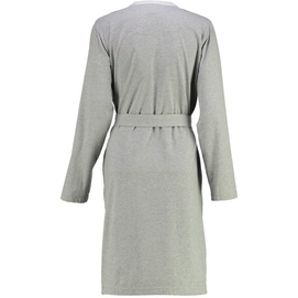 Badjas Lago 813 Uni Kort Kimono Women Grijs