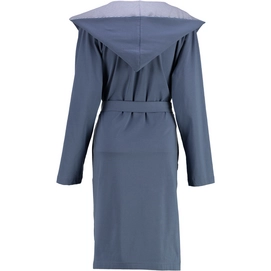 Badjas Lago 814 Uni Kort Capuchon Women Blauw