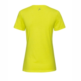 Tennisshirt HEAD Women Club Lara Yellow