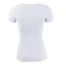 T-Shirt HEAD Women Basic Tech White