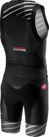 Speedsuit Castelli Men Free Sanremo Suit Sleeveless Black Black