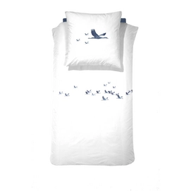 Bettwäsche Cinderella Snowgoose Blue Perkal