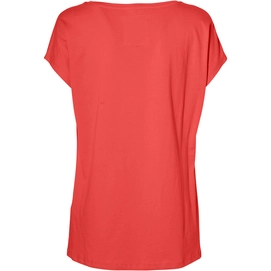 T-Shirt O'Neill Women Essentials Brand Hot Coral