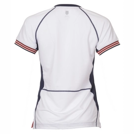 Tennisshirt K Swiss Heritage Short Sleeve Tee Women White