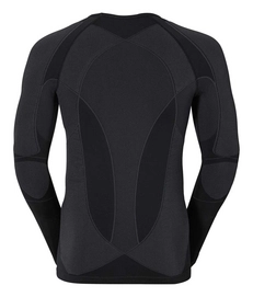 Ondershirt Odlo Mens L/S Crew Neck Evolution X-Warm Black