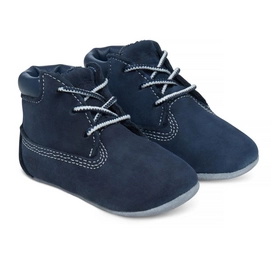 Timberland Infant Crib Bootie with Hat Navy Naturebuck