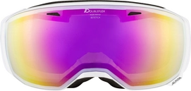 Skibril Alpina Estetica White MM Pink