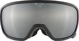 Skibril Alpina Scarabeo Black Transparent MM Black