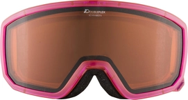 Skibril Alpina Scarabeo S Pink Transluzent DH Orange