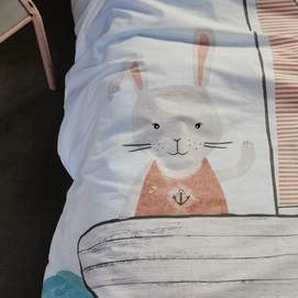 Housse de Couette Covers & Co Ahoy Bleu Coton