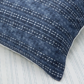 Housse de Couette Marc O'Polo Arvika Bleu Satin de Coton