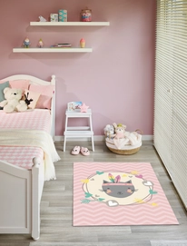 Vloerkleed Mood Collection Feather Cat