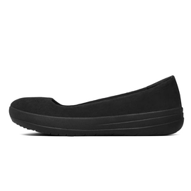 Ballerina FitFlop F-Sporty™ Ballerina Leather All Black