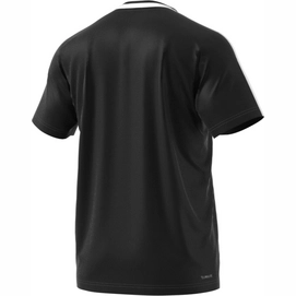 Tennisshirt Adidas Advantage Tee Black/White