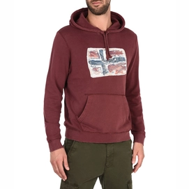 Trui Napapijri Babos Hood Bordeaux