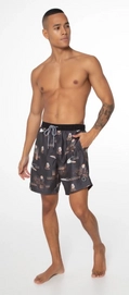 2---Beachshort Protest Men Shean Deep Grey-2