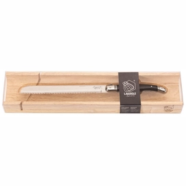 Brotmesser Laguiole Style de Vie Premium Line Plank Schwarz