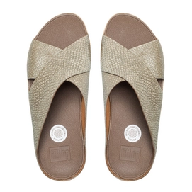 Sandaal FitFlop Kys™ Leather Silver