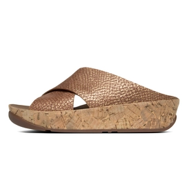 Sandaal FitFlop Kys™ Leather Copper