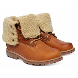 Timberland 6" Waterproof Shearling Boot Youth Rust Nubuck