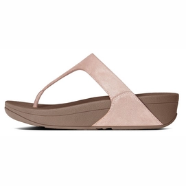 Slipper FitFlop Shimmy™ Suede Toe-Post Rose Gold
