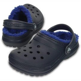 Sandaal Crocs Classic Lined Clog Kids Navy/Cerulean Blue