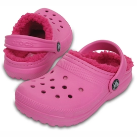Sandaal Crocs Classic Lined Clog Kids Party Pink/Candy Pink