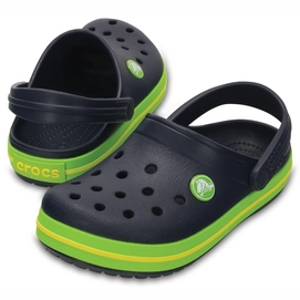 Sandaal Crocs Crocband Clog Kids Navy/Volt Green