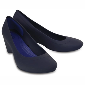 Pump Crocs Lina Wedge Navy