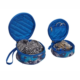 Organiser Eagle Creek Pack-It Original Quilted Circlet Set Daisy Chain Blue
