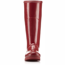 Sorel Women Joan Rain Tall Gloss Red Dahlia Candy Apple
