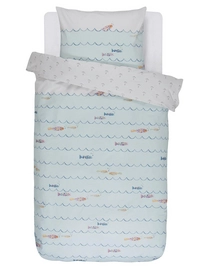 Parure de Lit Covers & Co Fishy Multi Coton