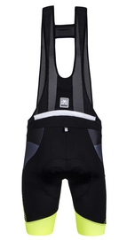 Fietsbroek Santini Interactive Bib-Shorts Mig Pad Yellow
