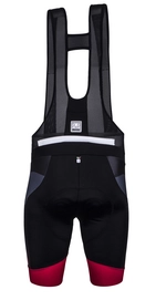 Fietsbroek Santini Interactive Bib-Shorts Mig Pad Red