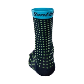 Fietssokken Santini Men Tono Medium Profile Antiodour Light Blue