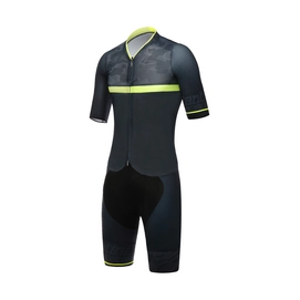 Speedsuit Santini Men River Road Skinsuit C3 Pad Yellow
