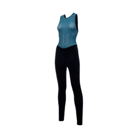 Fietsbroek Santini Women Coral 2.0 Bibtights Gil Pad Acqua