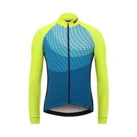 Fietsshirt Santini Men Ocean Winter Flashy Yellow