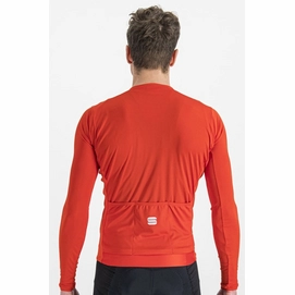 2---Fietsshirt Sportful Men Matchy Long Sleeve Jersey Chili Red-2