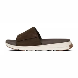 2---FitFlop Men Sporty Slides Chocolate Brown 1